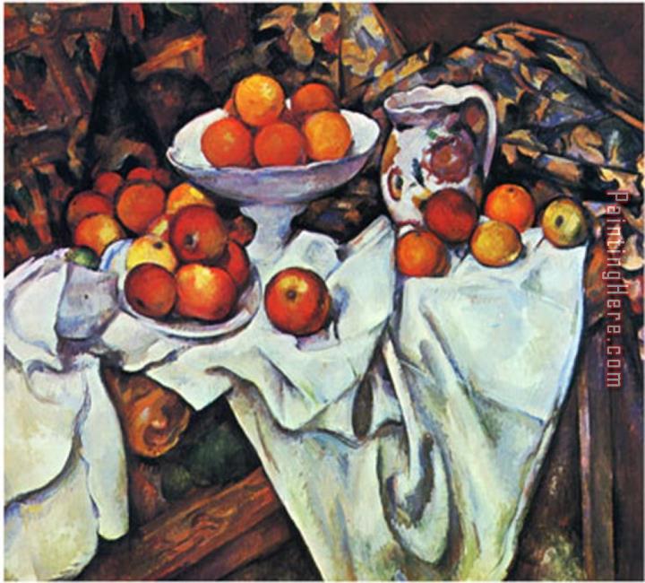Paul Cezanne Pommes Et Oranges